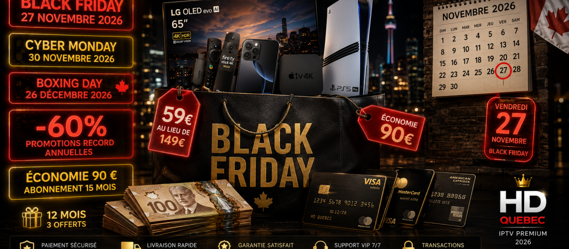 IPTV black friday Canada
